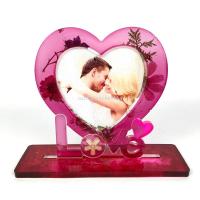 Photo Frame Decoration Silicone Mold LOVE Epoxy Jewelry Mold Resin Casting Pendant Mold Suitable for Diy Resin Crafts