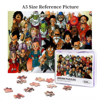 Dragon Ball Z Wooden Jigsaw Puzzle 500 Pieces Educational Toy Painting Art Decor Decompression toys 500pcs