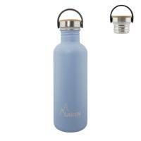 ขวดน้ำLaken Basic Steel Bottle 1L Bamboo And Stainless Steel Cap ขวดรุ่นใหม่ ที่มีความเบา ดูทันสมัย เหมาะกับกิจกรรมทั่วไป