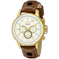 Invicta Mens 16011 S1 Rally Analog Display Japanese Quartz Brown Watch