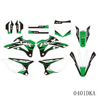 Full Graphics Decals Stickers Motorcycle Background For KAWASAKI KX85 KX100 KX 85 KX 100 2014 2015 2016 2017 2018 2019 2020