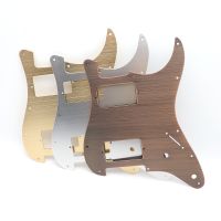 1pcs Guitar Pickguard Metal/pvc 11 Holes Hh Pickguard Scratch Plate Compatible For St Sq Style Guitar - Parts  amp; Accessories - AliExpress