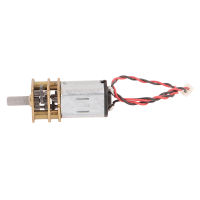 mengluanxuan Motor เกียร์มอเตอร์ลดความเร็วช้า DC 3V-12V 60RPM,มอเตอร์เกียร์โลหะเต็มรูปแบบ N20รอบต่อนาที