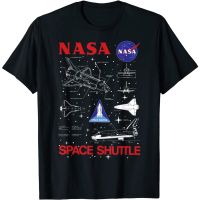 HOT ITEM!!Family Tee Couple Tee Adult Clothes NASA Space Shuttle Schematic Blue Print t-shirt