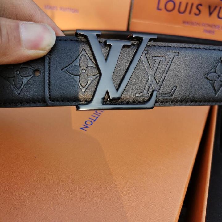 เข็มขัดlvสไตล์คลาสสิกพร้อมกล่องของขวัญ-เข็มขัดlouis-vuitton-2หัวเข็มขัดสำหรับผู้ชายและผู้หญิงเข็มขัดที่ดีที่สุด