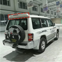 สำหรับ Mitsubishi PAJERO V33สปอยเลอร์2001-2005สปอยเลอร์ ABS Dekorasi Sayap Ekor Mobil สปอยเลอร์ Bagasi Belakang สำหรับ Pajero V33