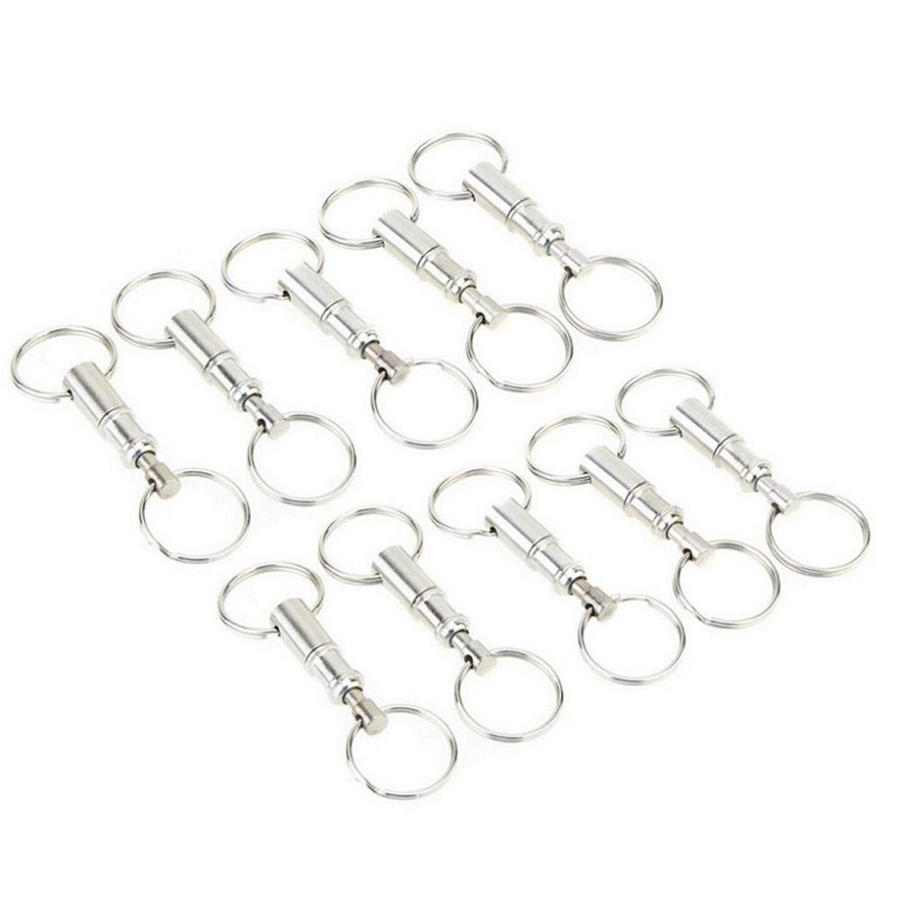 Quick Release Switch Key Chain Detachable Shackle Key Rings Key Holder 
