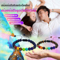 viviunice สร้อยข้อมือจากหินไฟและหินฟ้ารุ่งสีสัน พร้อมปรับขนาดได้ สวยและเท่ที่สุด