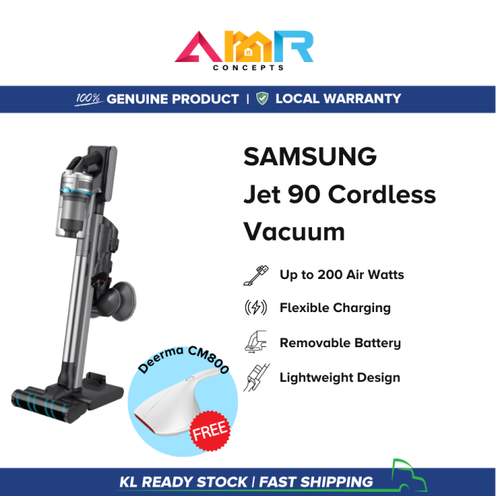 [𝐅𝐫𝐞𝐞 𝐆𝐢𝐟𝐭] SAMSUNG Jet 90 Cordless Stick Handheld Vacuum Suction