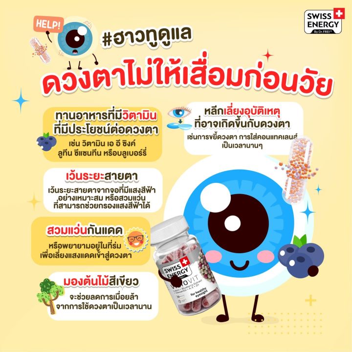 pre-order-swiss-energy-visiovit-3-กระปุก-ฟรีของแถมพรีเมี่ยม-วิตามินบำรุงสายตา-สวิสเอ็นเนอร์จี้-วิซิโอวิท