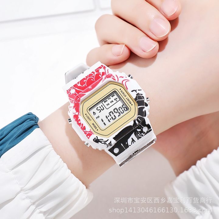 casio-นาฬิกาอิเล็กทรอนิกส์-graffiti-sports-ร่วมแบรนด์-g-shock