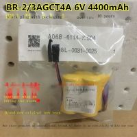 3AGCT4A BR-2ญี่ปุ่น6V FANUC ใหม่ดั้งเดิมแบตตอรี่สำรองปลั๊กสีดำ