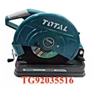 แท่นตัดไฟเบอร์ 14 นิ้ว ความเร็วรอบ 3800 rpm TOTAL TS92035516