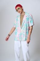 MAKAI เสื้อเชิ้ต เสื้อฮาวาย ผ้าเรยอน รุ่น BAY OF BENGAL Hawaiian Shirt