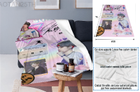 2023 bts2023 Suga Blanket Large Blanket Large Cotton Blanket Various Styles 01  16 High quality blankets！