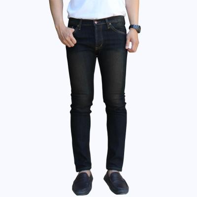 Golden Zebra Jeans กางเกงยีนส์ชายฟอกขัดด่างสีสนิมดำผ้ายืด(sizeเอว28-36)