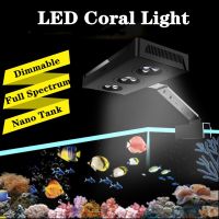 Full Spectrum 029 LED Aquarium Light Dimmable โคมไฟน้ำเค็มพร้อมระบบควบคุมแบบสัมผัสสำหรับ Coral Reef Nano Fish Tank Acquario