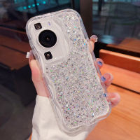 Rivel เคสโทรศัพท์โปร่งใสแฟชั่นกากเพชรสำหรับ VIVO Y17 Y11 Y12S Y50 Y01 Y30i Y93 Y91C Y19 Y5S Y51 Y76 S7 Y15S V15 Y20i Y31 Y02A V23E V20 Y85 V9โปร Y16 Y02S Y15A กันกระแทก Y35 S1ผ้าคลุม