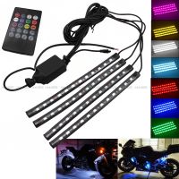 Motorcycle RGB LED Strip Atmosphere Decorative Lights Remote Control For Yamaha MT10 MT09 MT07 Tracer XSR 900/700 MT01 MT25 MT03