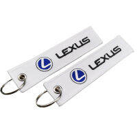 พวงกุญแจคีย์แท็กโลโก้ LEXUS Car-อุปกรณ์เสริมสไตล์ JDM สำหรับกุญแจ,บัตรประชาชนและป้าย-เหมาะกับรุ่นยอดนิยม: RX450H ES350H NX300H-เหมาะกับสำหรับรถยนต์ SUV