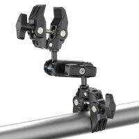 Ulanzi อลูมิเนียมอัลลอยด์โลหะ Articulating Rosette Arm Clamp สแตนเลส14 "สกรูสำหรับ Dji Action Insta360 Camera888แบบพาโนรามา