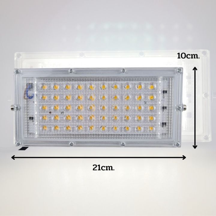 ftee78ไฟแผงpae4080-สปอร์ตไลท์-led-แสงขาว-w-สว่าง-ประหยัดไฟ-สำหรับใช้เพื่อให้แสงสว่าง-มาพร้อมและปลั๊กพร้อมใช้งานทันที-ไม่ต้องต่อปลั๊กให้ยุ่งยาก