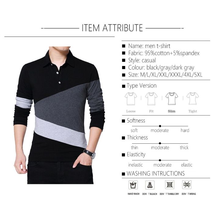 hot11-browon-autumn-fashion-plus-size-5xl-mens-t-shirt-with-collar-color-patchwork-t-shirt-long-sleeve-tshirt-men-clothes-2023