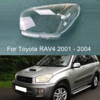 สำหรับโตโยต้า Rav4 2002 2003 2004ฝาไฟหน้ารถด้านข้างโป๊ะไฟแบบโปร่งใสโคมไฟหลอดไฟหน้าเปลือกเลนส์แก้ว