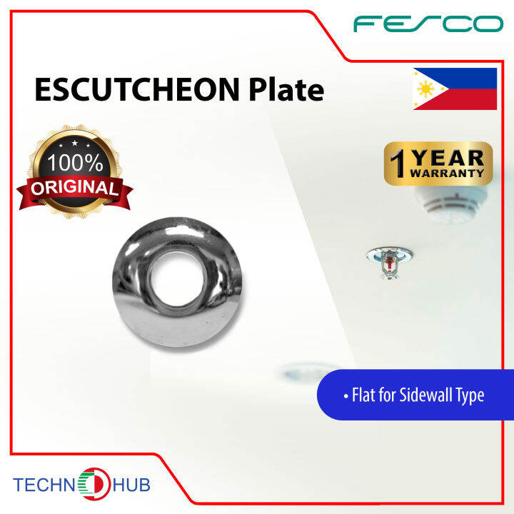 FESCO Escutcheon Plate for Sprinkler Flat Lazada PH