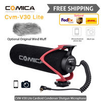 Comica Condenser Recording Microphone On-Camera Studio Mic for Nikon Canon Fujifilm DSLR XiaoMi Samsung Smartphone