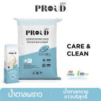 PROUD พราว น้ำตาลทรายขาวบริสุทธิ์ 1 kg x25