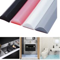 【CC】 Silicone Stopper Retaining Bendable Dry Wet Separation Shower Dam Countertop