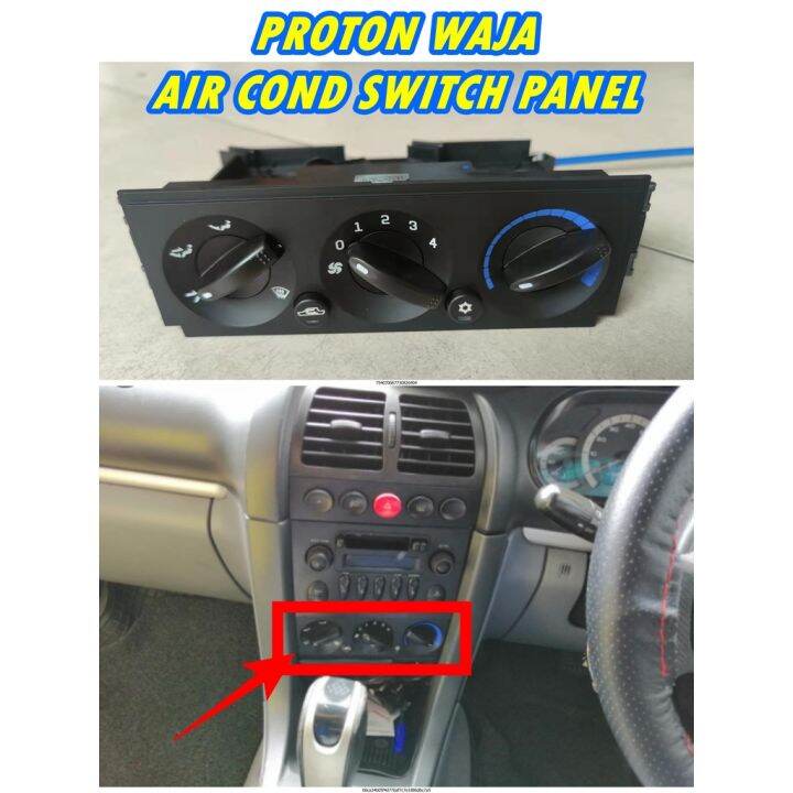Aircond Switch Panel Control 3263 Proton Waja Denso/Patco System Lazada