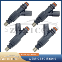 4pcs หัวฉีดหัวฉีด23250-0D030 23209-0D030 0280156019สำหรับ Toyota Corolla 1. 16V 2002-2008 1.4 VVTI 1.6 99-04