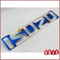 โลโก้ครอบLOGO ISUZU ไทเท (ไทเทใน เงินนอก)ครอบโลโก้อีซูซุ isuzu D-max 2012-2020 ไดร์ไทเทเนียมทอง **การันตีคุณภาพ**