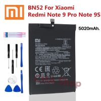 แบตเตอรี่ แท้ Xiaomi Redmi Note9 Pro / Note 9S battery Xiaomi BN52 5020MAh แบต Xiaomi Redmi Note 9s / Redmi Note 9 Pro XiaoMi Original