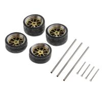 BolehDeals 1: 64 Auto Body Wheel &amp; Tire Pack