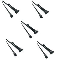 5X 5 Pin to 3 SATA Hard Drive HDD Power Cable Only for Cooler Master V550 V650 V750 V850 V1000 Modular Power Supply