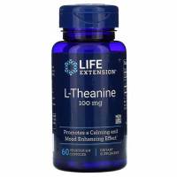 Life Extension L-Theanine 100 mg 60 Vegetarian Capsules