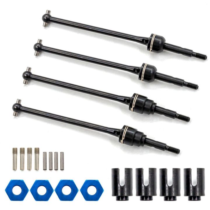 4pcs-steel-front-and-rear-drive-shaft-cvd-for-1-10-traxxas-slash-rustler-hoss-stampede-vxl-4x4-rc-car-upgrades-parts