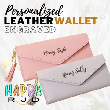Personalized Customized Metal Gift Card Engraved Wallet - Temu Philippines