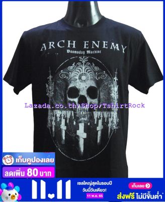 เสื้อวง ARCH ENEMY อาร์ช เอเนมี่ ไซส์ยุโรป เสื้อยืดวงดนตรีร็อค เสื้อร็อค  AEM723 ไม่มีข้าง