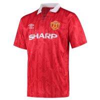 Brand New Mancheste United Umbro 1992 Home Retro Football Jersey Import From UK ชุดฟุตบอลผู้ชาย