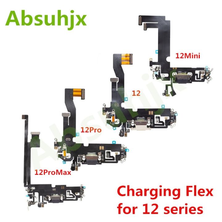 fast-delivery-nang20403736363-absuhjx-1ชิ้นพอร์ตเครื่องชาร์จ-usb-ชาร์จแผงวงจรหัวต่อสายเคเบิ้ลยืดหยุ่นสำหรับ-iphone-12-pro-ชิ้นส่วนทดแทน12pro-max-mini