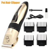 ❆☄ Professional Grooming Kit Rechargeable Haircut Shaver for Animals Electrical Pet Hair Trimmer Hairs Remover Cat Dog Hair Clipper