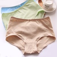 M-XXL Women high waist cotton panties plus size large size underwears