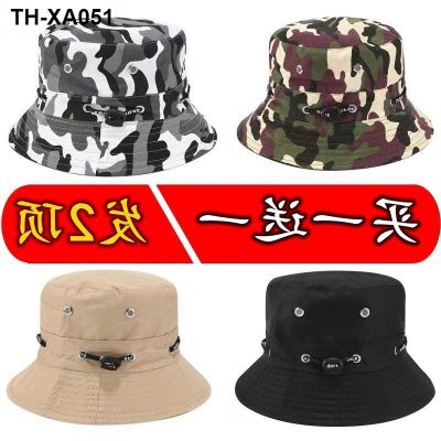 Hat men and women sun visor hat decoration dustproof outdoor sunscreen tea picking foldable fisherman