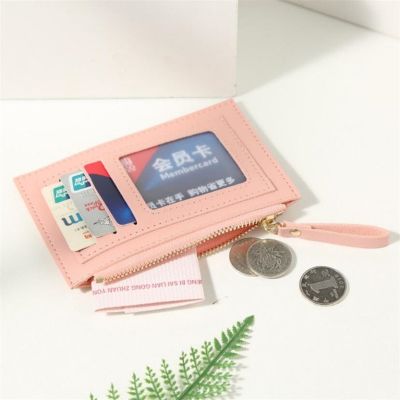 【CW】ↂ  1pc Mens Womens Cash ID Card Credit Holder Color Business Name