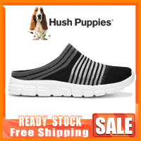 Hush Puppies shoes ผู้ชายรองเท้าผ้าใบรองเท้าผู้ชายผ้าใบกีฬารองเท้าผู้ชาย Kasut สไลด์ผู้ชายขนาดใหญ่ขนาด47 48ครึ่งรองเท้าแตะแบนกีฬารองเท้าแตะผู้ช