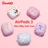 เคสหูฟังบลูทูธ ซิลิโคนนิ่ม ลาย Sanrio Hello Kitty My Melody Little Twin Stars ของแท้ สําหรับ  Airpods 3 (2021)